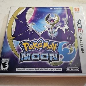 Pokemon Moon for nintendo 3DS factory sealed NEW